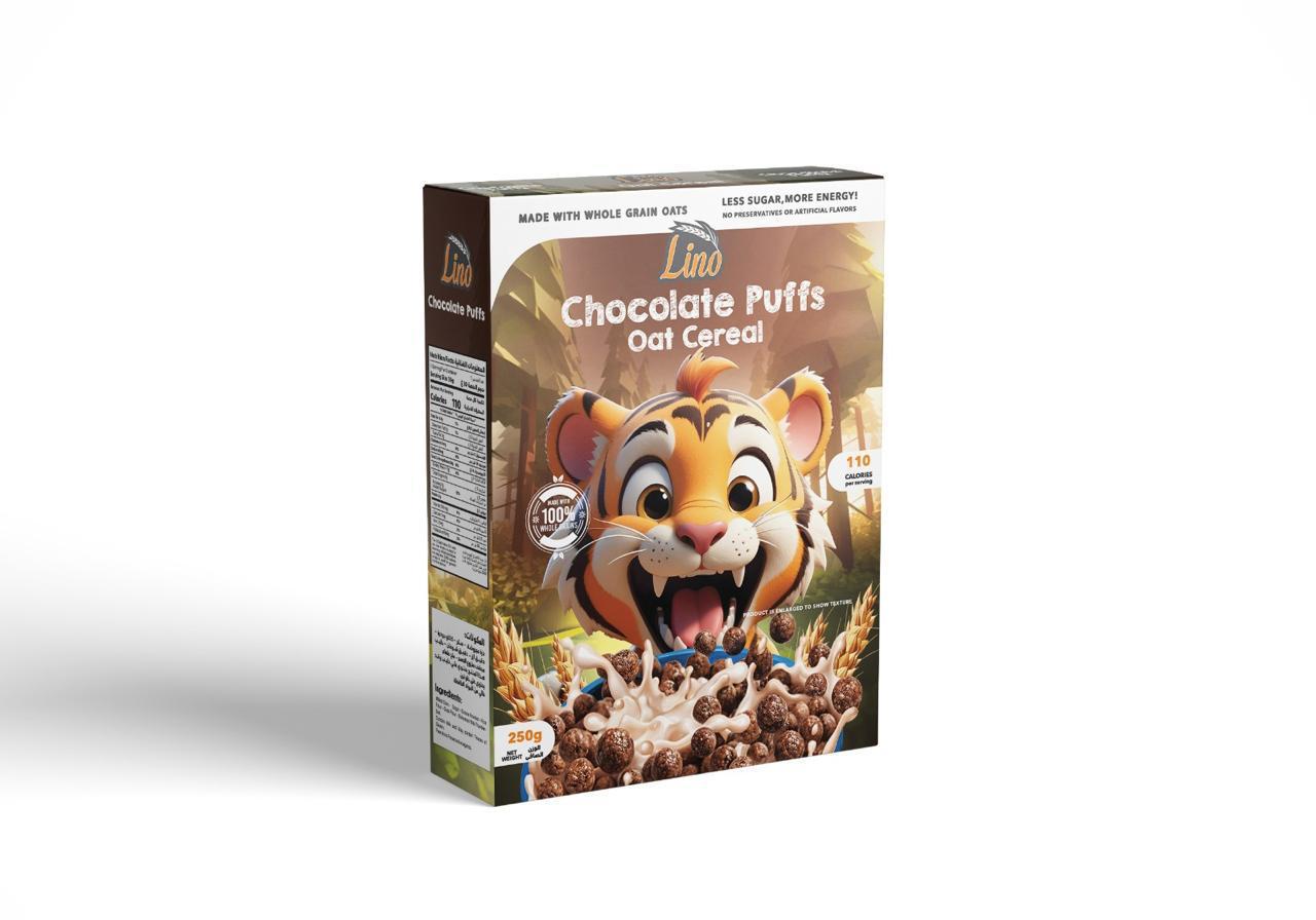 Choco Puffs (oat) — Breakfast Cereals