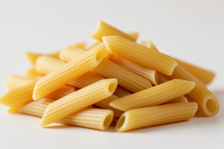 Rigatoni dry pasta