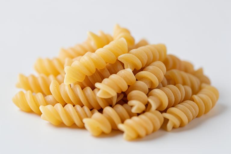 Rotini dry pasta